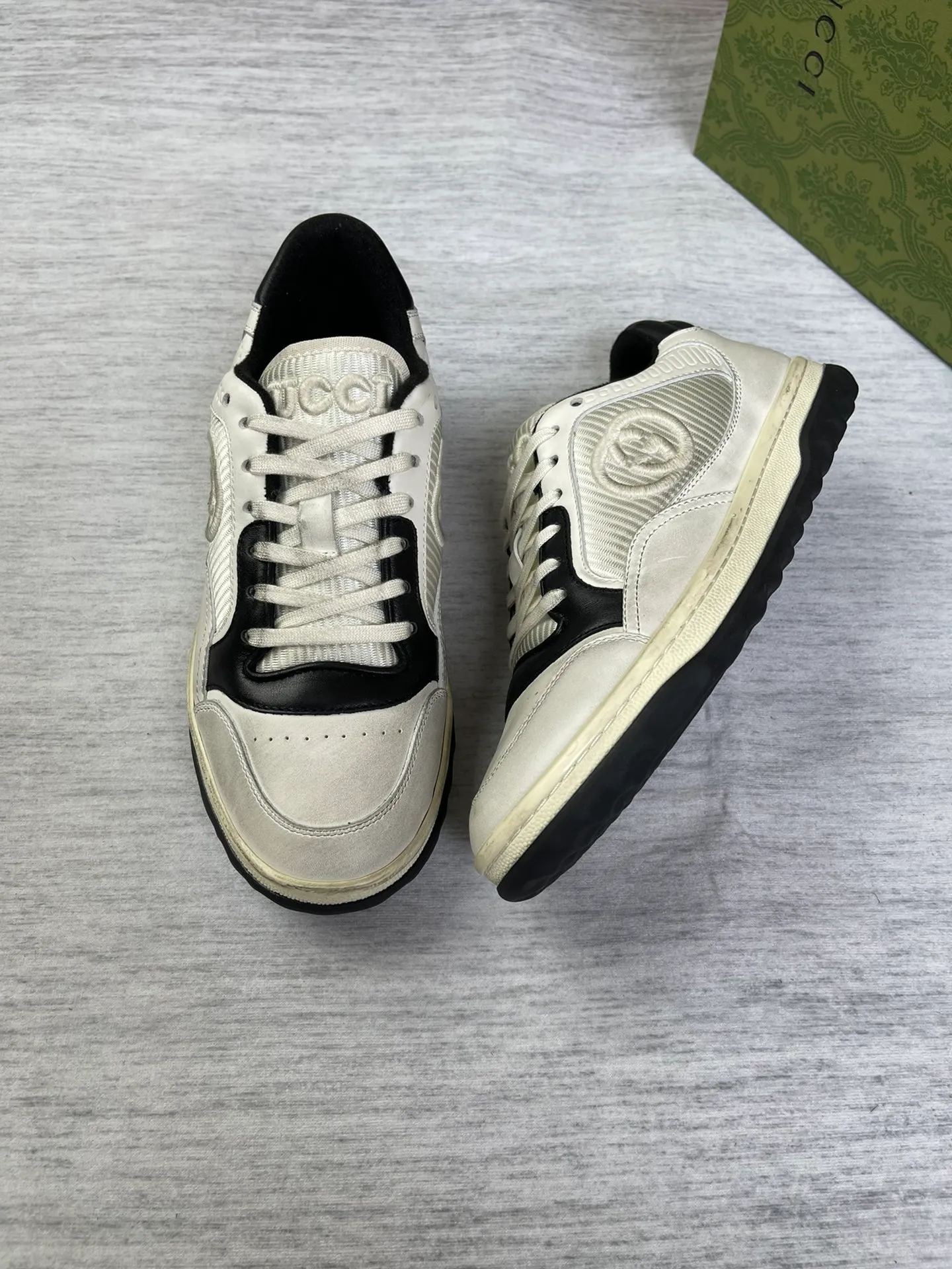 👟👟Ex-factory price 600👟👟 👑The top version of Gucci's latest popular MAC80 sneakers on the market, women's 35-40, men's 39-45 👏👏👏Welcome all bosses to compare and provide guidance...